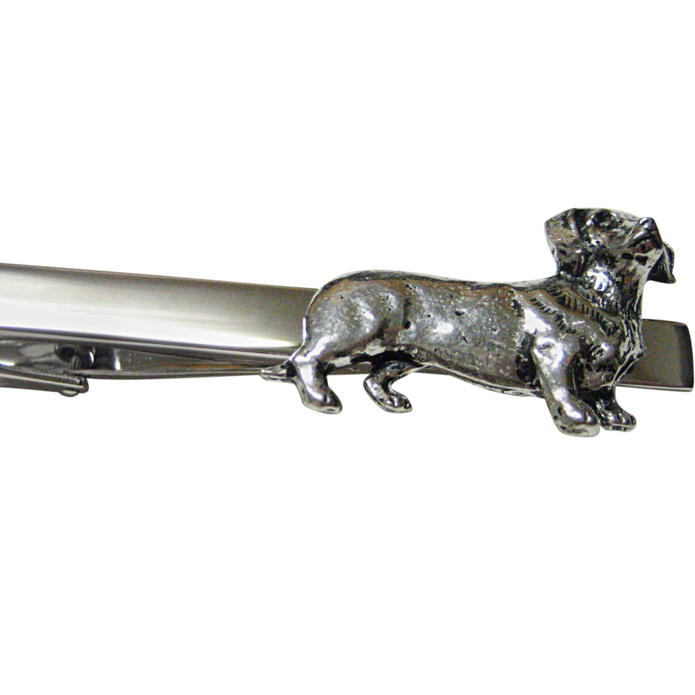 Dachshund Wiener Dog Square Tie Clip
